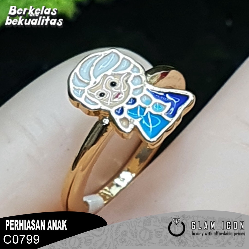 Cincin anak karakter Frozen Ela C0799 CAS