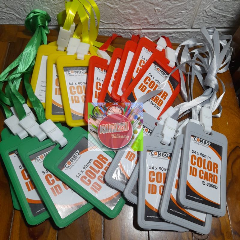 

ID Card holder/name tag 2 sisi (sudah termasuk tali)