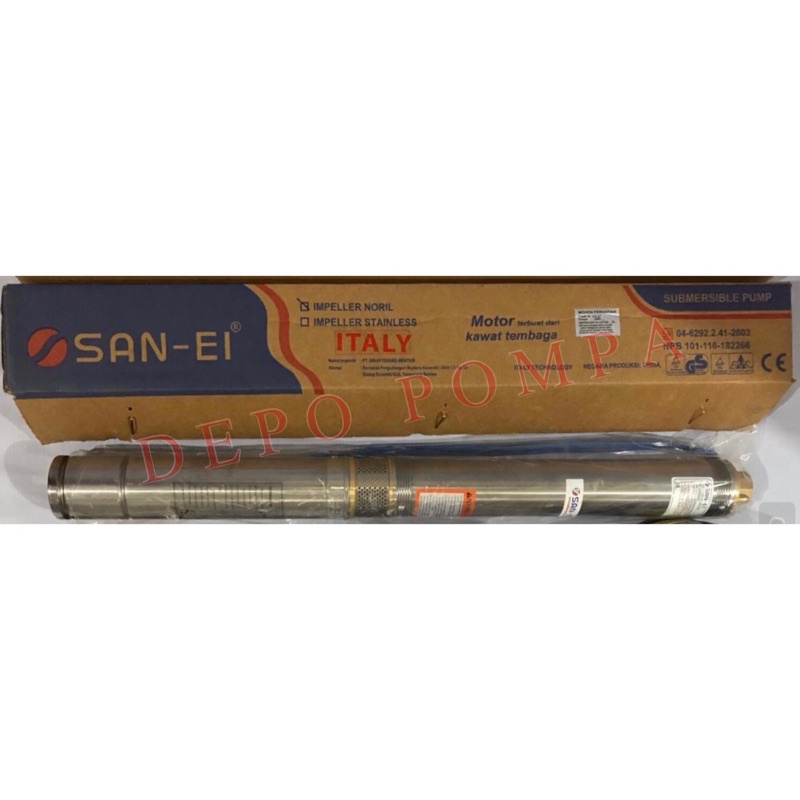 Pompa Air Satelit SAN EI 3 INCH 0.5 HP / Satelit 1/2 HP TANPA KABEL DAN TANPA CONTROL BOX