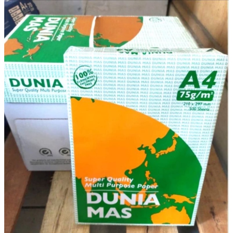 

KERTAS HVS A4 DUNIA MAS
