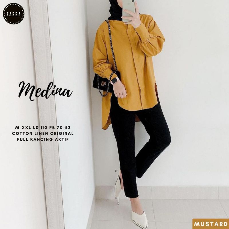 (BISA COD) MEDINA BLOUSE TERBARU ORIGINAL PRODUK