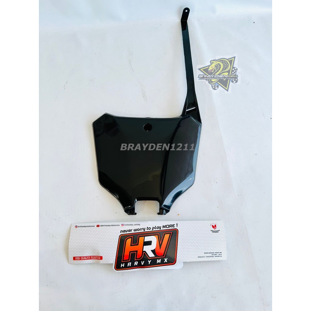 Papan nomor crf 450 hrv / papan start crf 450 / papan nomor crf450