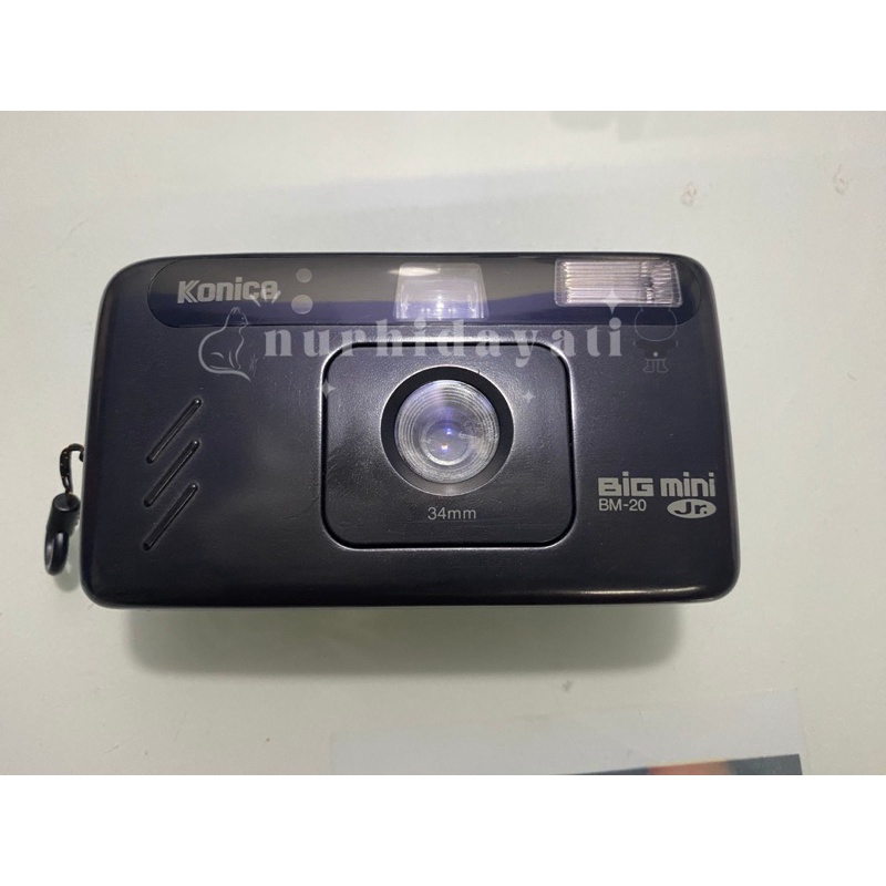 kamera analog konica big mini 20jr mini pocket point and shoot