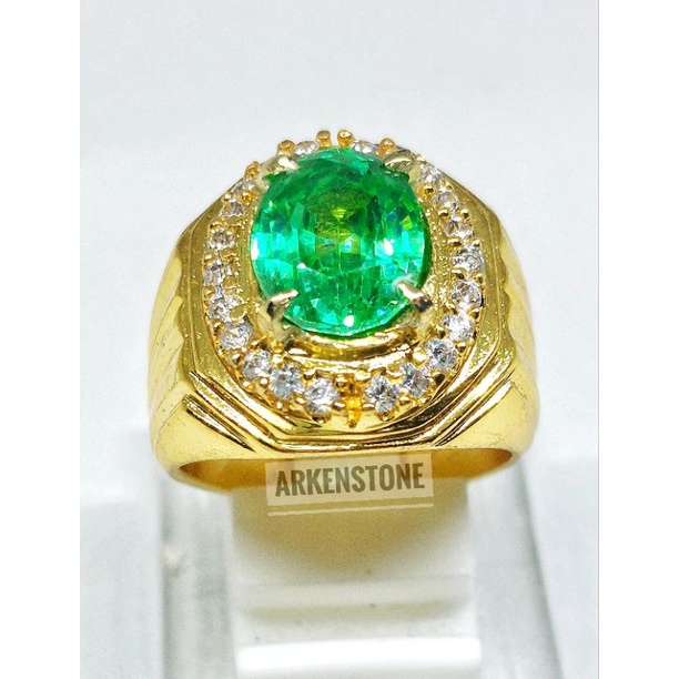 CINCIN BATU PERMATA AQUAMARINE