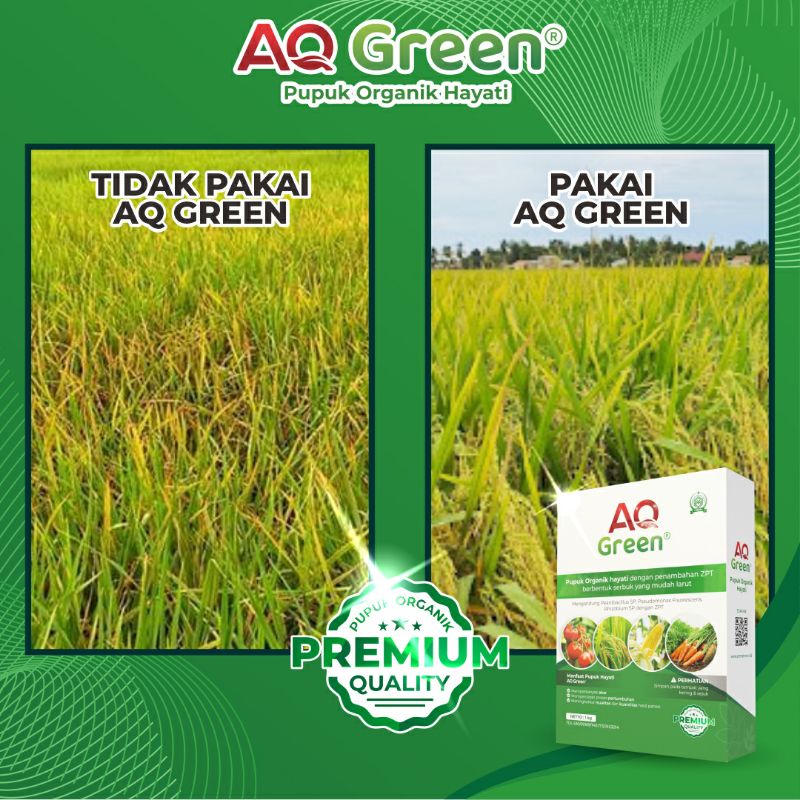 Pupuk Organik Hayati Bubuk Premium AQ GREEN 45 gr