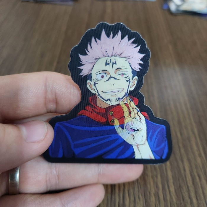 

STIKER 3D MOTION LENTICULAR ANIME - DK0206 - Jujutsu Kaisen - Itodori