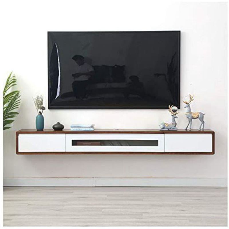 Rak tv Floating#size:Panjang 120.150cm Lebar 25cm Tinggi 25cm