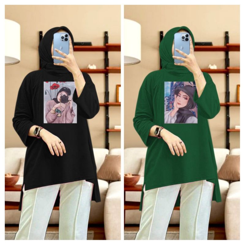 tunik fashion hijab women L XL XXL