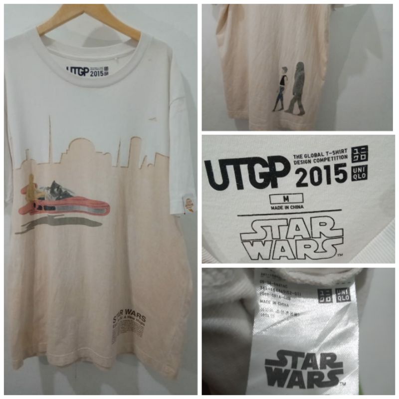 kaos uniqlo X star wars
