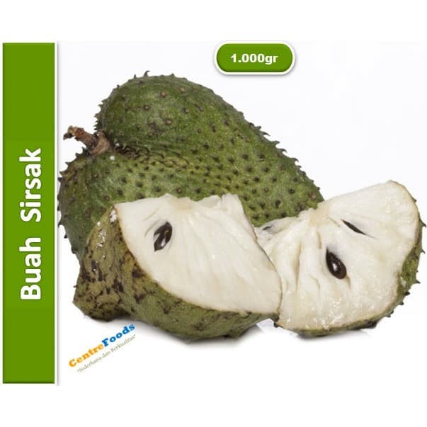 

Buah Sirsak - Graviola Fesh | 1.000gr [ Harga Per KG ]