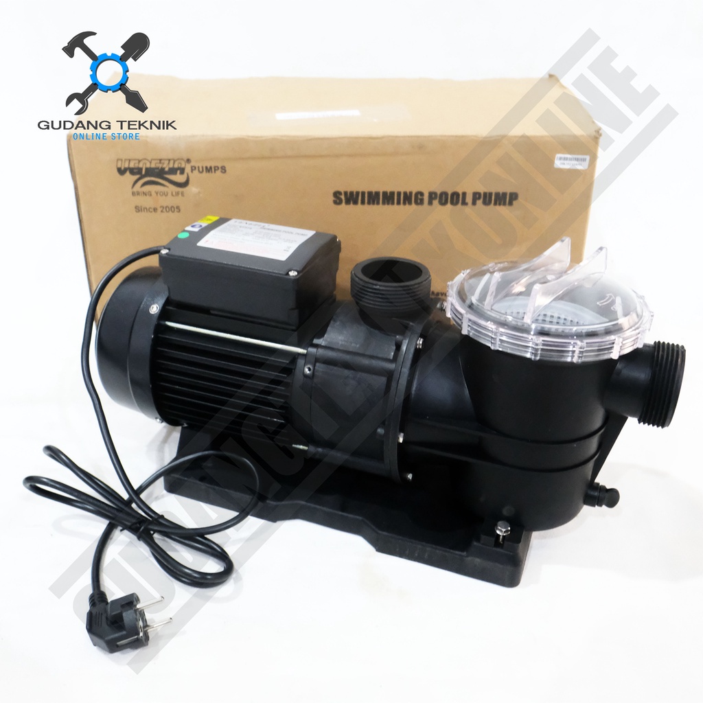 Pompa Kolam Renang 0.5HP STP50 VENEZIA / Swimming Pool Pump 1/2 HP STP 50 - Pompa Air STP-50 VENEZIA