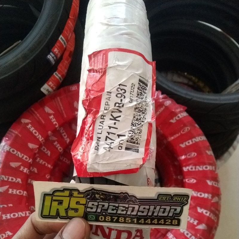 ban Honda federal depan 80/90 14 tube type biasa