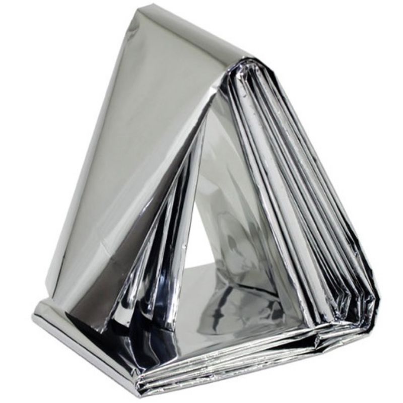 Emergency blancket thermal foil outdoor