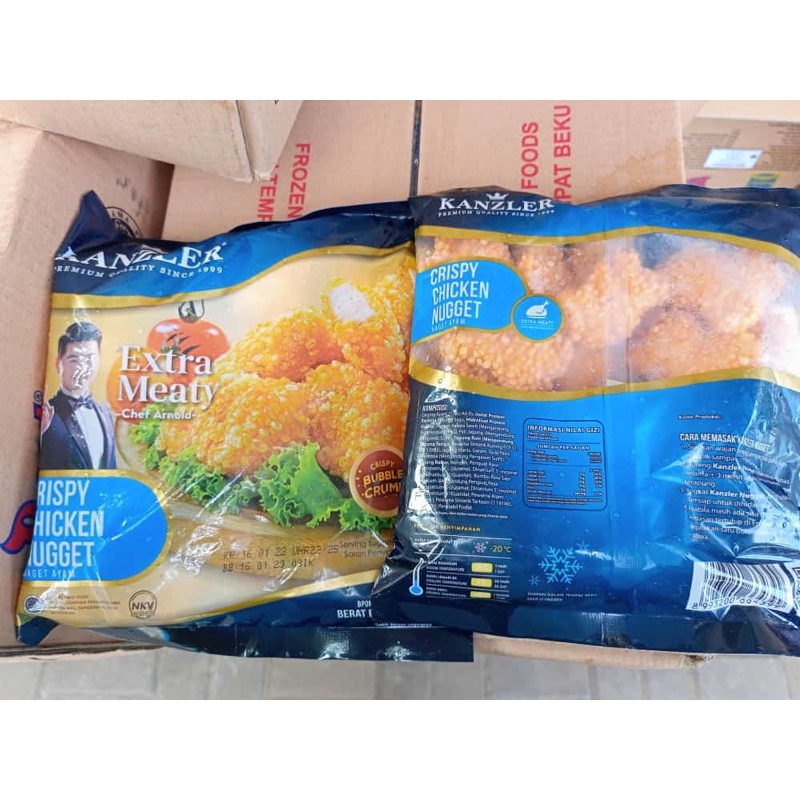 

Kanzler Crispy Nugget 450gr X 20Pack