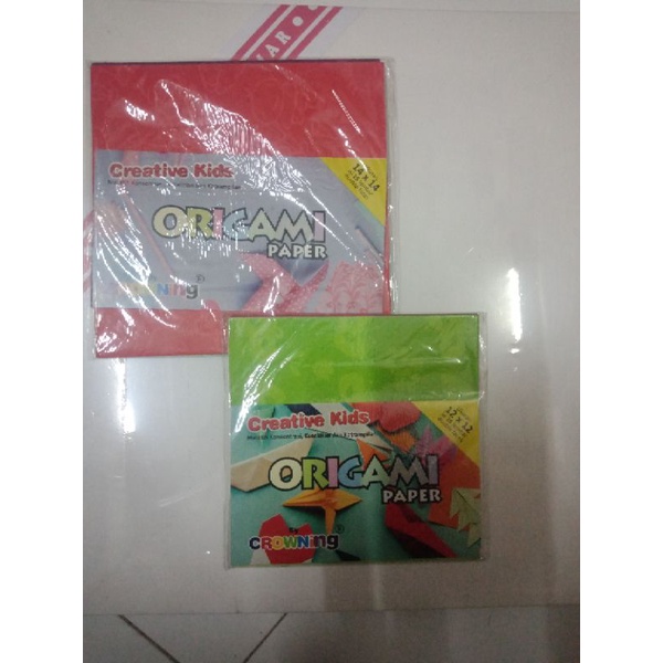 

Kertas Lipat/ Origami Paper Crowning 12x12/14x14 double face