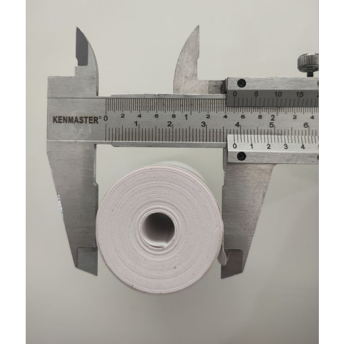 Kertas Thermal 57X38 mm/Kertas Struk Kasir 58x38mm/1 Roll