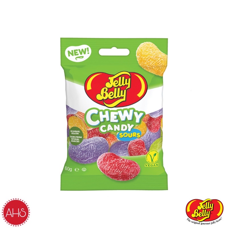 Jual JELLY BELLY CHEWY CANDY GRAPE SOURS, JELLY BELLY CHEWY CANDY LEMON
