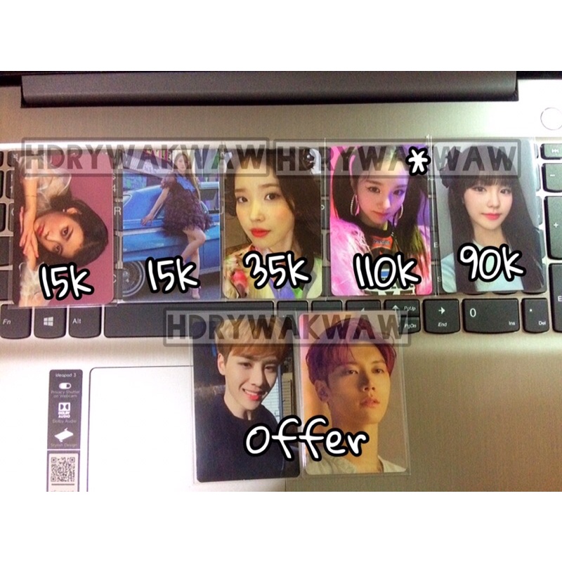 NCT kun tihol 2018 ten superm phonecase iu lilac nana wooah pc photocard