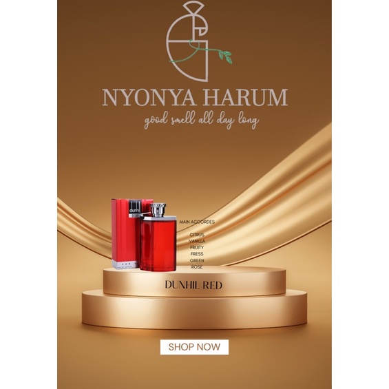 Nyonya Harum Exclusive Dunhil Red Inspired Parfume