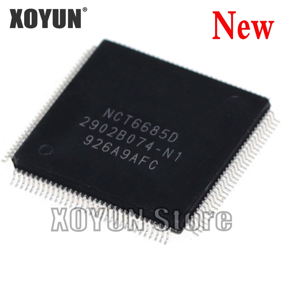(((2-5piece) 100% New NCT6685D QFP-128 Hajatan Baru