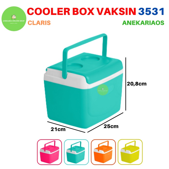 Cooler Box Vaksin Vaccine Cool Box Vaksin 5,5 Liter 3531 Claris