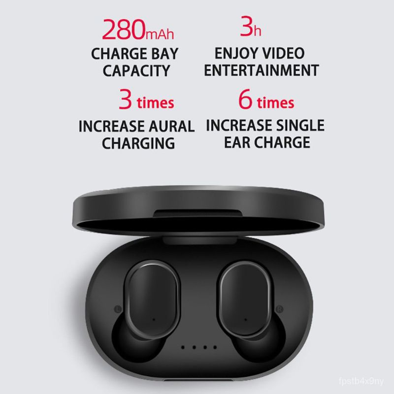 Headset Bluetooth Wireless Waterproof TWS HiFi Bass Sport Original Android Iphone Gaming Telfon Earphone Earbuds Inpod Jernih Olahraga No Delay Terbaik