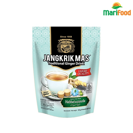 

Serbat Jangkrik Mas Habbatussauda