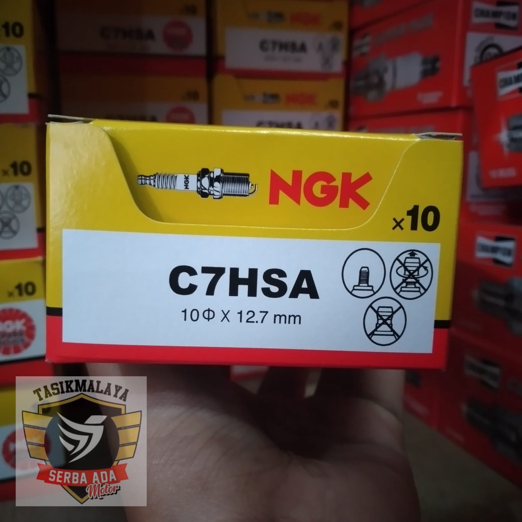 BUSI MOTOR BEBEK KODE C7HSA NGK 100% ORIGINAL