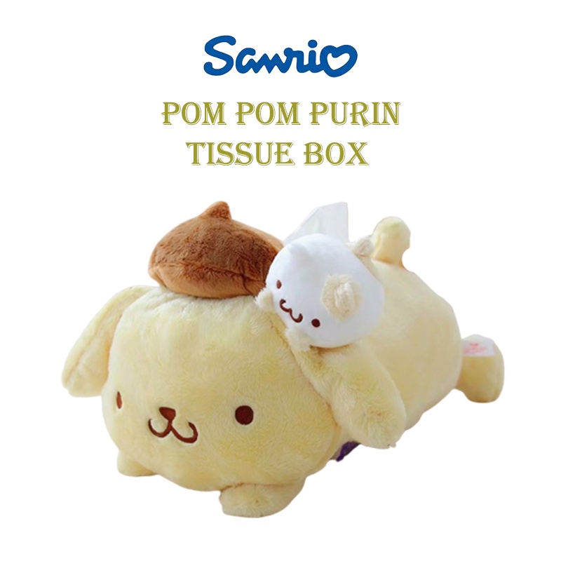 Pompompurin Plush Toy Tissue Box Sahabat Baru Anda Untuk Setiap Kebutuhan Tisu!