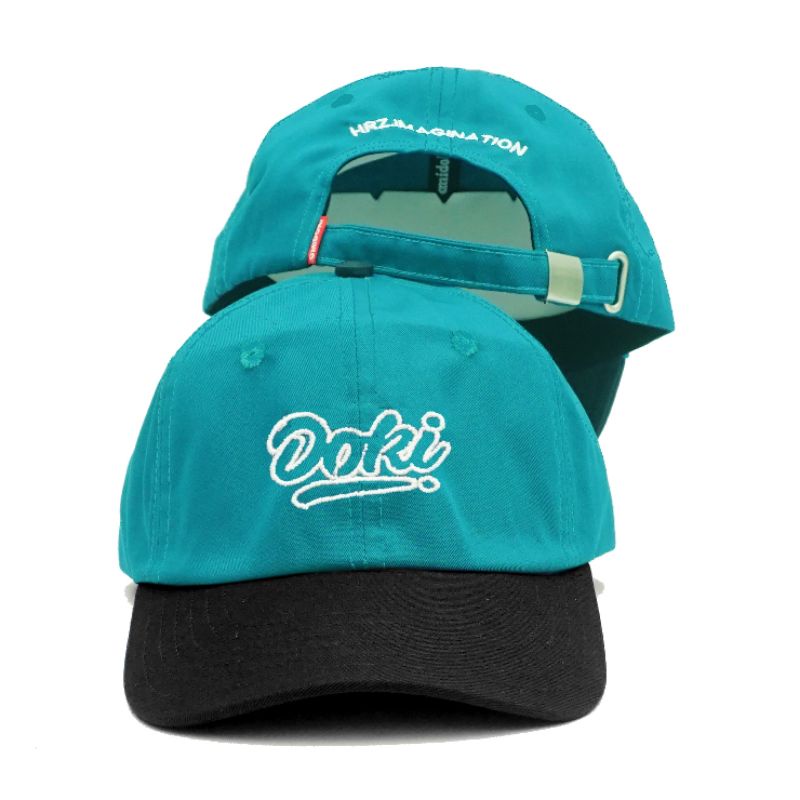 Omidoki Topi Polo Caps Hitam tosca Barleyy