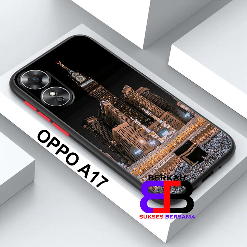 Soft Case 4D OPPO A17 - Casing 4D OPPO A17 Terbaru Berkah Sukses [ MAKKAH ] Silikon Hp OPPO A17 - Ca