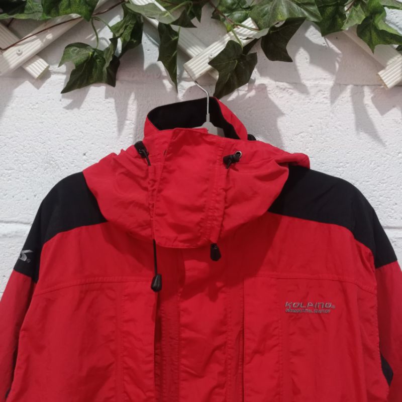 Jaket Second KOLPING Outdoor Original Thrifting Gunung Waterproof Size M