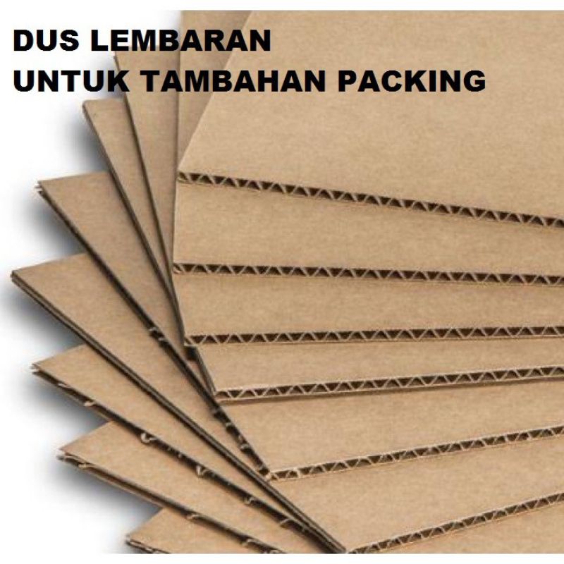 

Dus tambahan packing untuk kertas wrapping dan lainnya