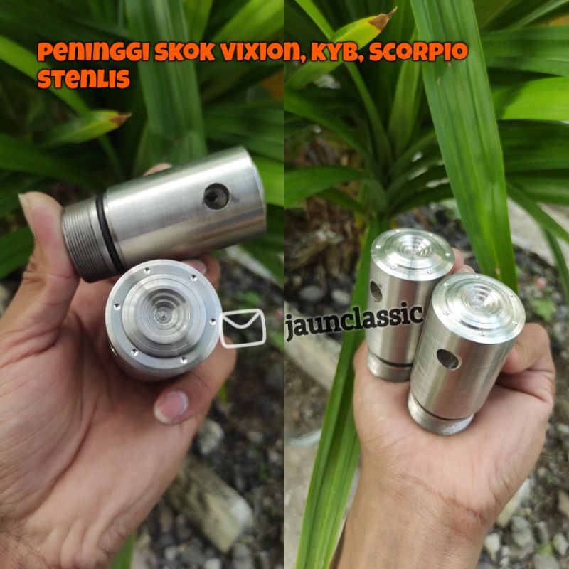 peninggi skok kyb vixion scorpio stenlis peninggi  shockbreaker shock shok skok depan vixion scorpio