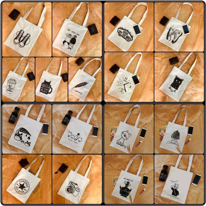 Tote bag wanita/ tote bag Warna Cream resleting, Tote bag wanita resleting