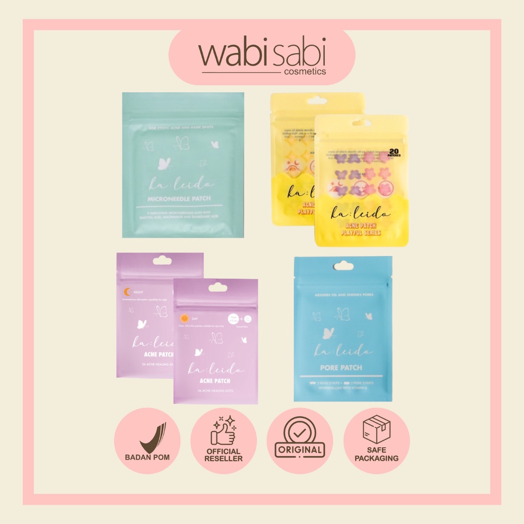 KALEIDO - Acne Patch Day | Acne Patch Night | Microneedle Patch | Pore Patch | Acne Patch Playful