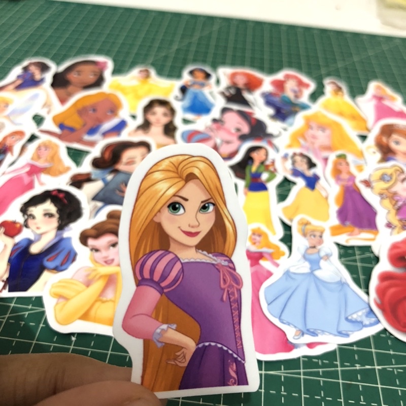 

Disney Princess Sticker / Stiker tahan air PREMIUM