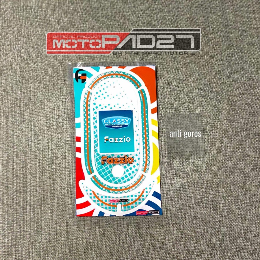 Motopad27 Sticker Stiker Anti gores Spido Meter Speedometer Yamaha Fazzio Premium