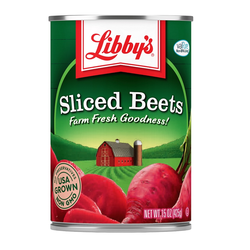 

bit merah potong sliced red beetroot beet root libby's 425