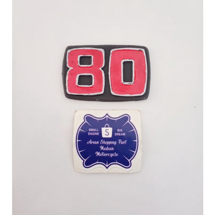 EMBLEM - LOGO SAYAP SUZUKI FR80 PLATINA ORI