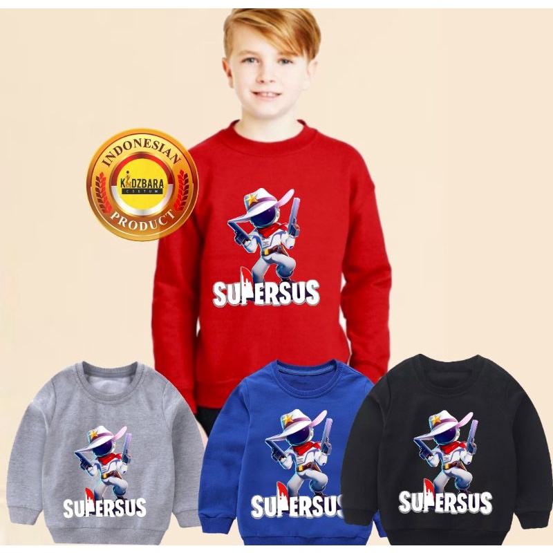 Sweater Game Super Sus/Sweater Anak Super Sus
