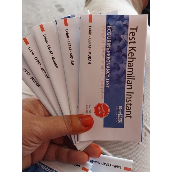 Bundling TESPACK ONEMED 5pcs / ALAT UJI KEHAMILAN / TESPACK