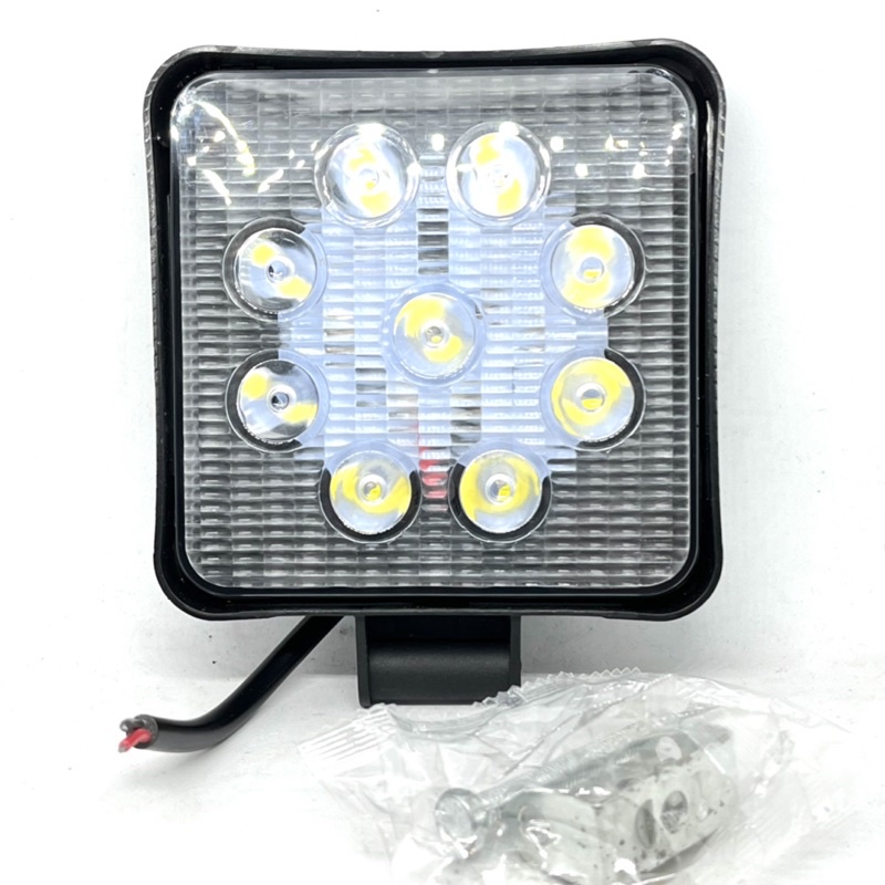 LED Work Light / Lampu Kerja 27 Watt 9 Mata 12V