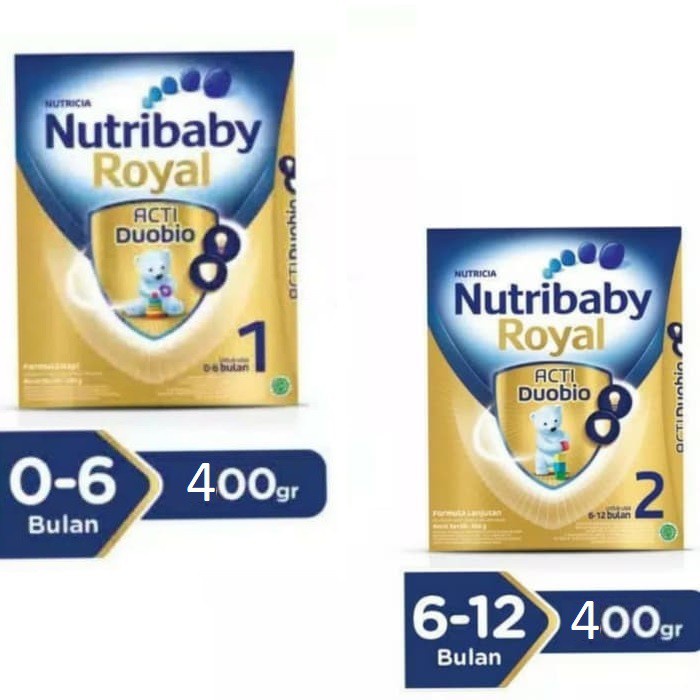 Nutribaby Royal Atiduobio Tahap 1 &amp; 2 400gr
