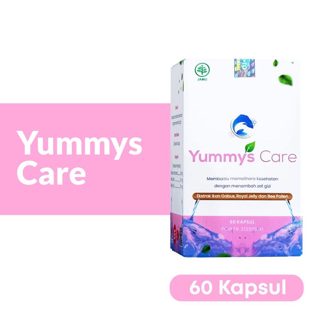 

YUMMYS CARE Kapsul ekstrak ikan gabus dengan Royal Jelly dan Bee