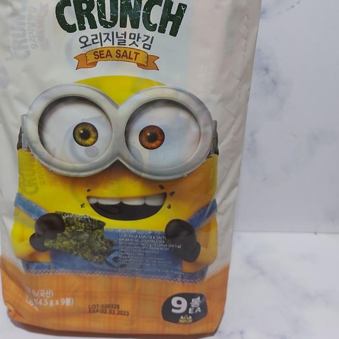 

Laverland crunch seaweed korea by manjun/ rumput laut snack sea salt