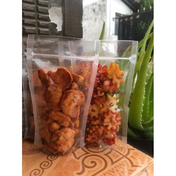 

50gr, Basreng Pedas Ggledekk Daun jeruk