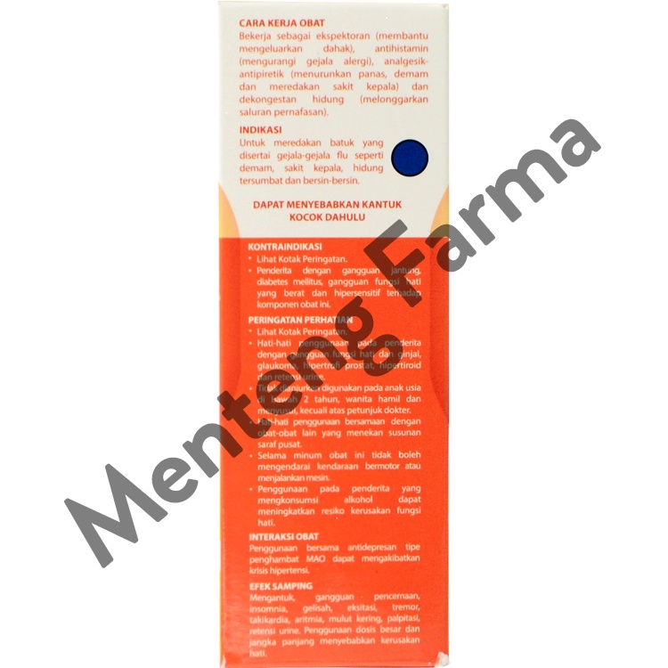 OBH Combi Batuk Plus Flu Madu 100 mL - Sirup Obat Batuk Flu