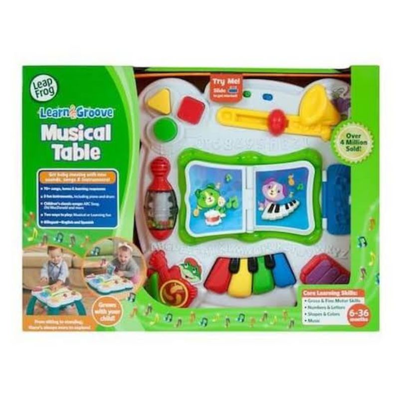 Leapfrog learn and groove musical activity table