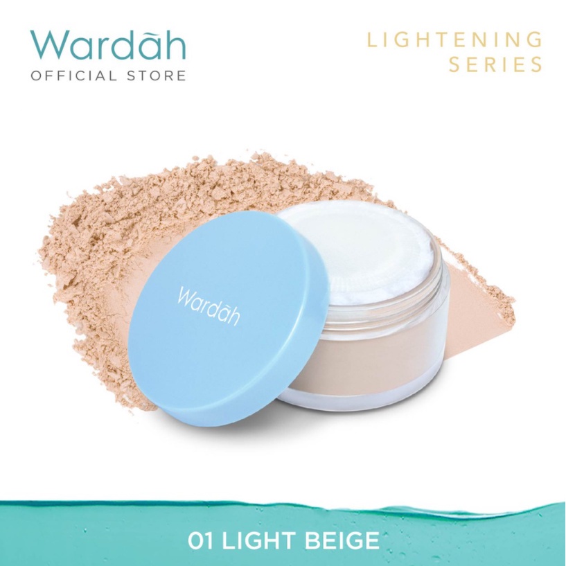 Wardah Lightening Matte Powder  - Bedak Tabur Yang Mencerahkan Dengan Hasil Matte Natural - GIRLSNEED77 COD